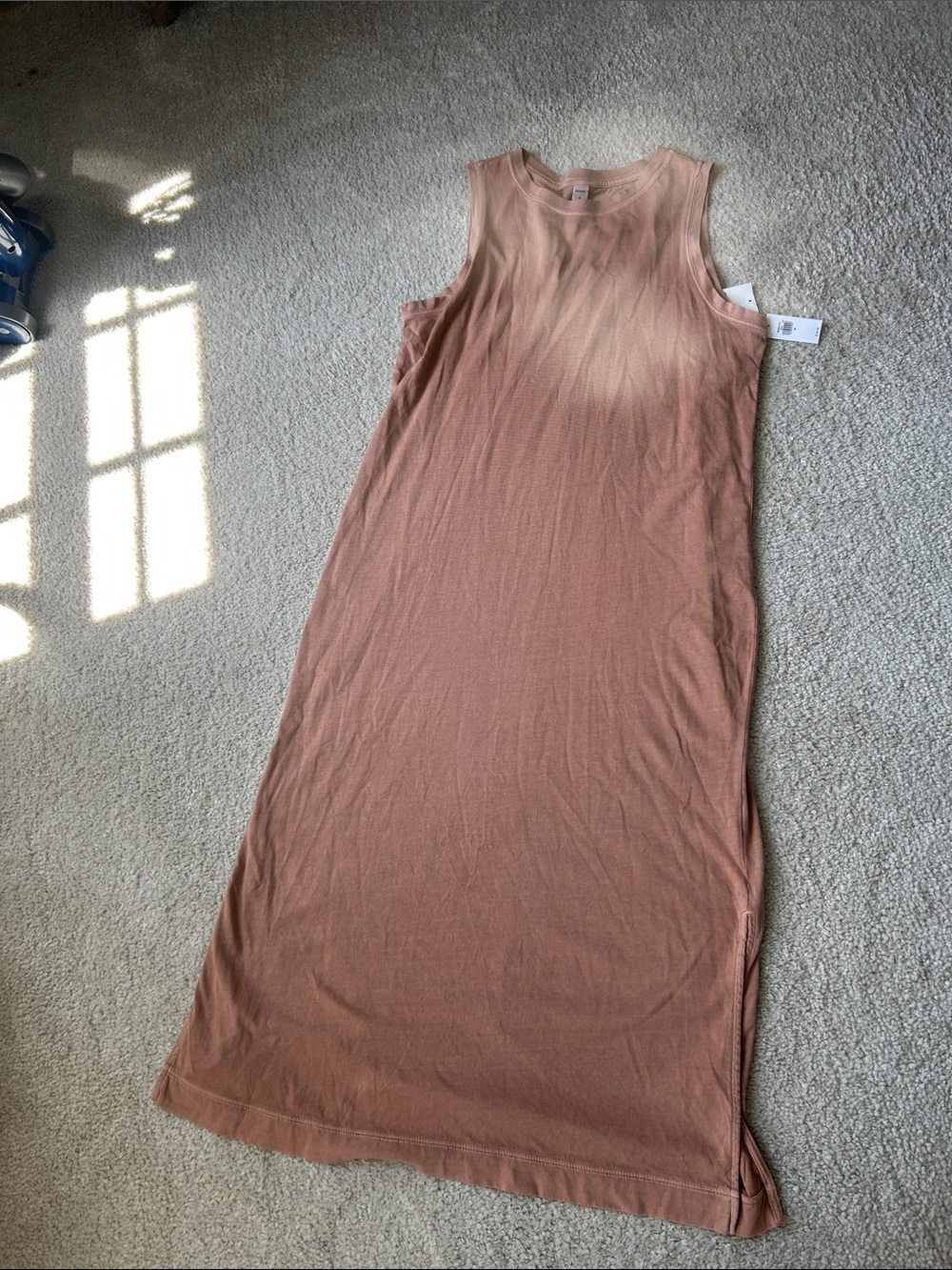 Old Navy Dusty Rose Sleeveless Maxi Dress